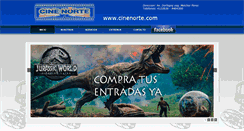 Desktop Screenshot of cinenorte.com